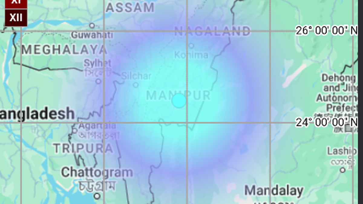 A 4.5 magnitude earthquake strikes Manipur