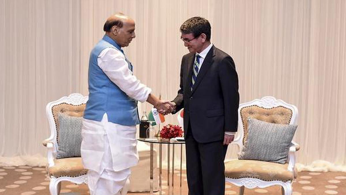 Defence Minister Rajnath Singh holds talks with Japanese counterpart