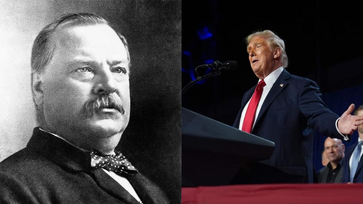 Donald Trump is the second US president after Grover Cleveland to win two non-consecutive terms