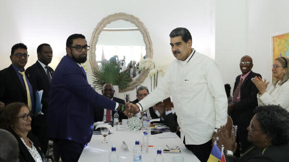 Venezuela, Guyana agree not to 'use force' to settle land dispute