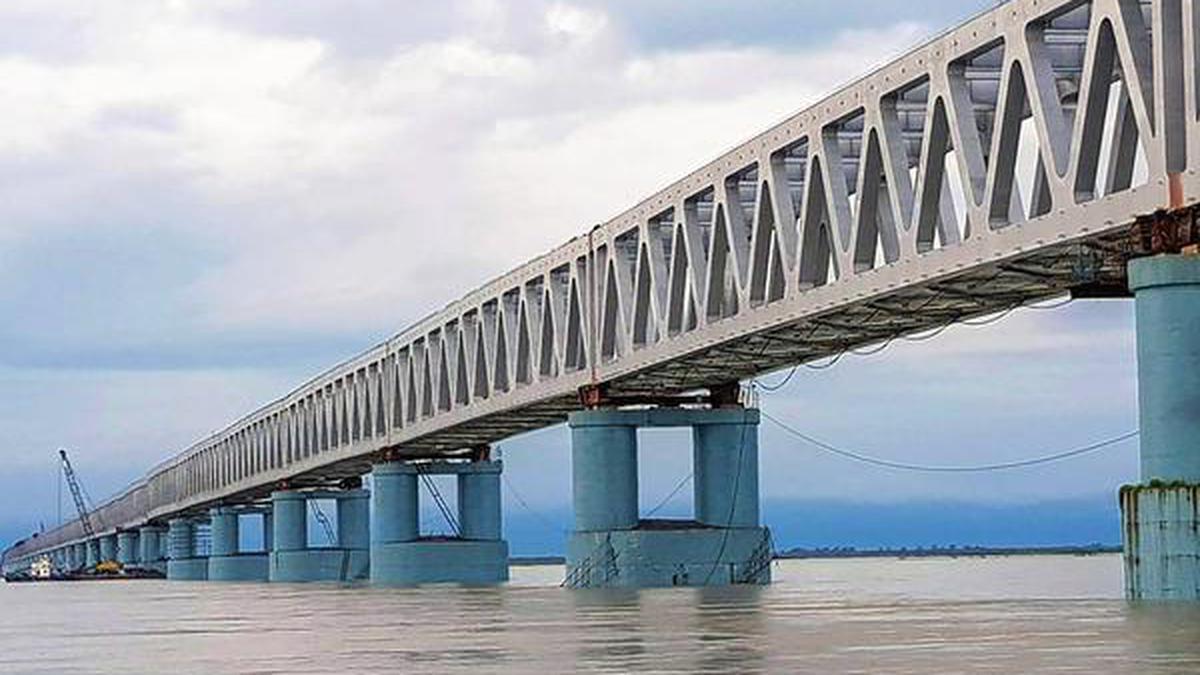 PM To Inaugurate Bogibeel Bridge, India’s Longest Rail-road Bridge, On ...