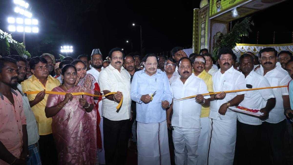 New bridge across Kaundinya river; road in Gudiyatham town inaugurated