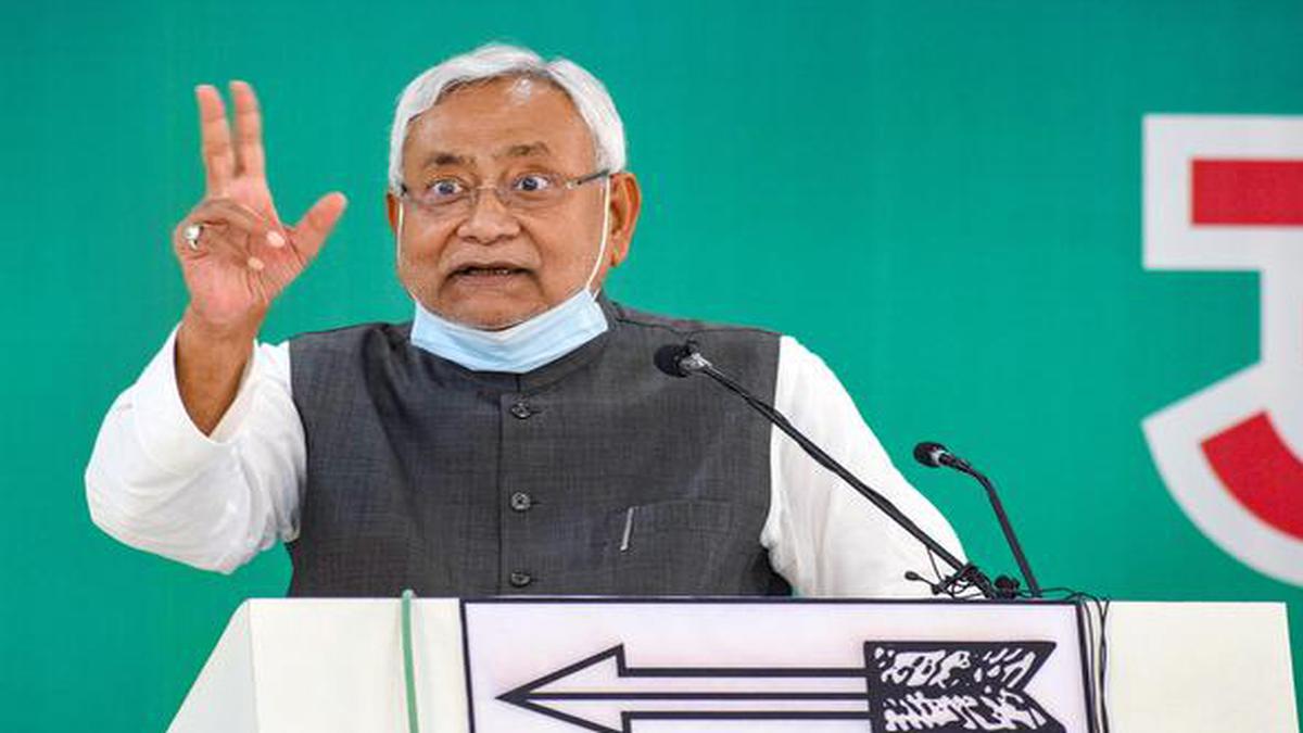 At JD(U)’s first virtual rally, Nitish lists govt’s achievements