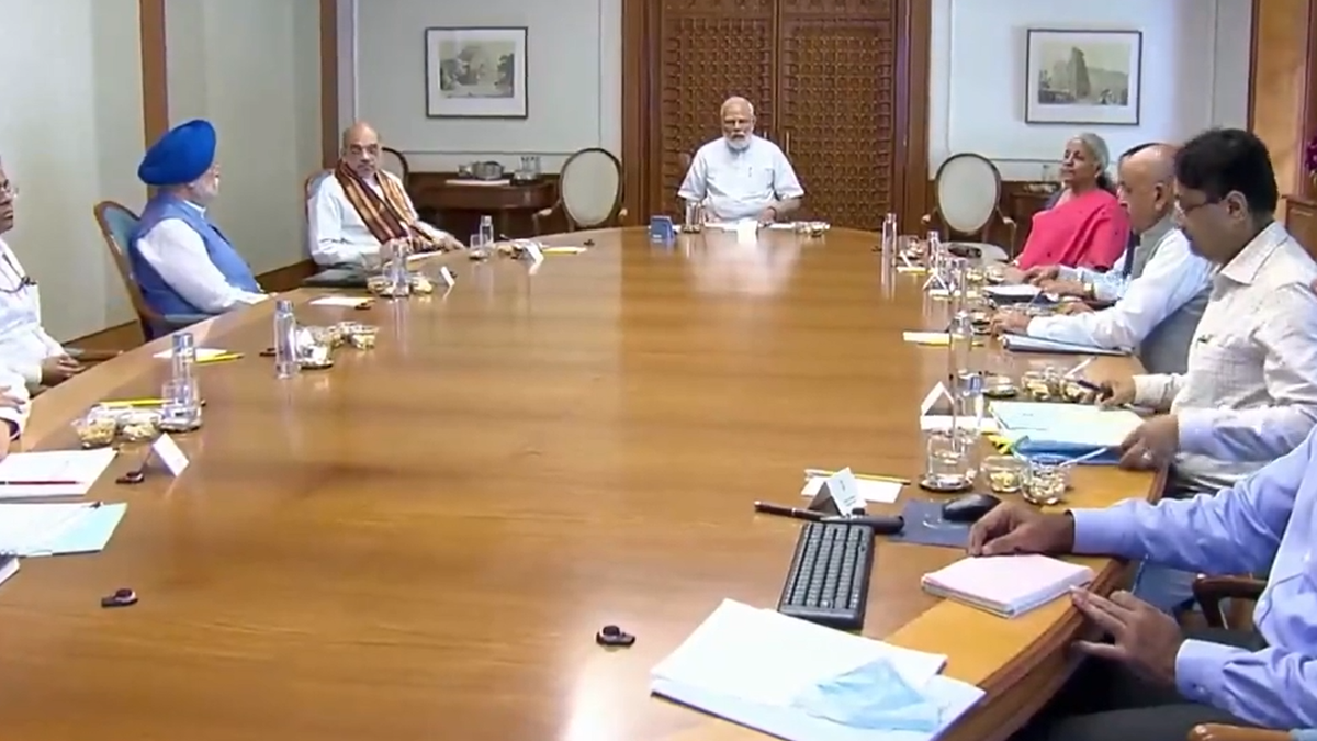 PM Modi chairs meeting with senior Ministers