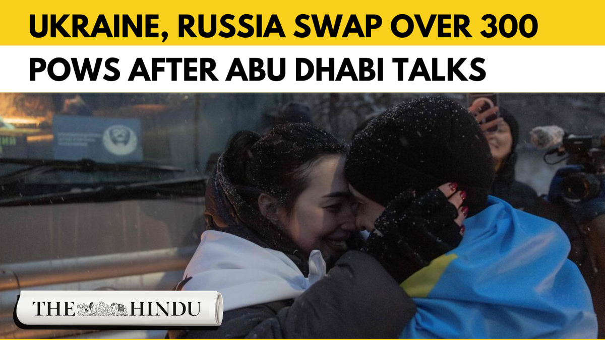 Ukraine and Russia swap over 300 prisoners after ‘productive’ Abu Dhabi talks
