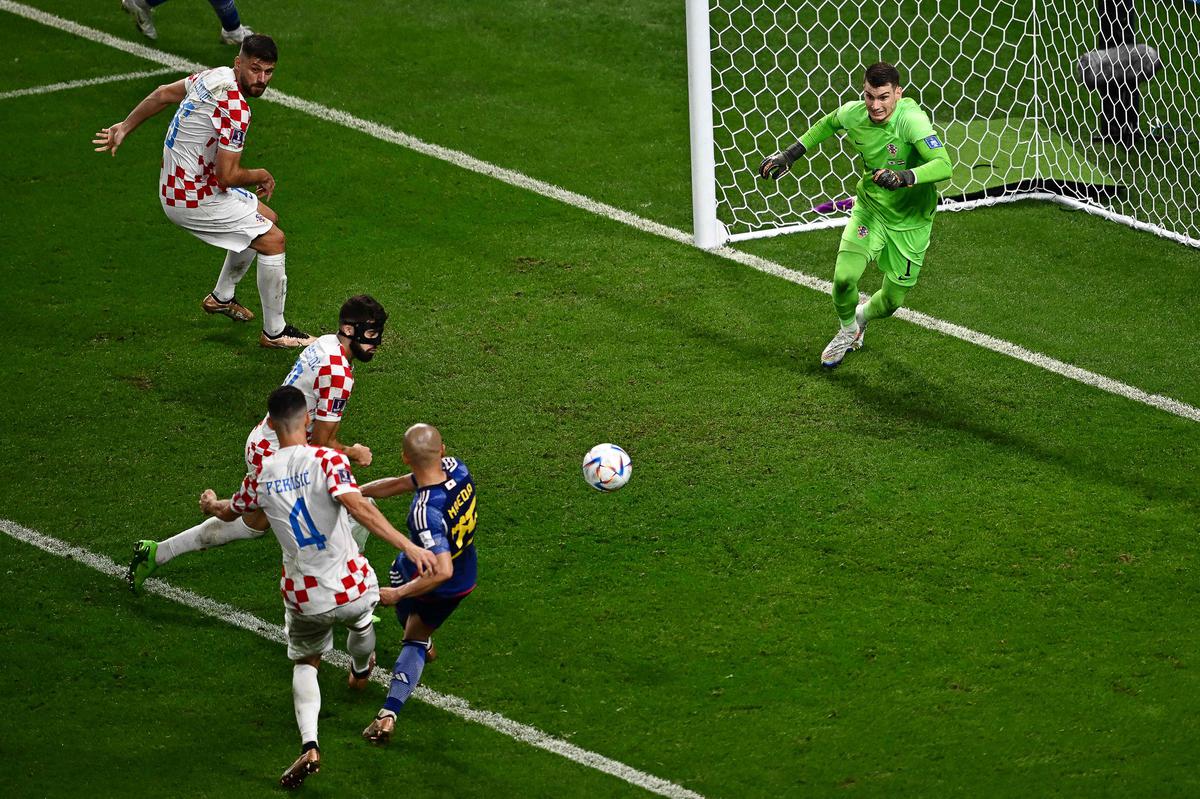 FIFA World Cup 2022, Japan vs. Croatia | Japan lead Croatia 1-0 at halftime in last 16