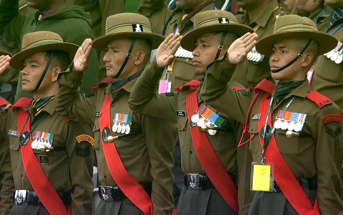 74th Republic Day parade comes to an end. 