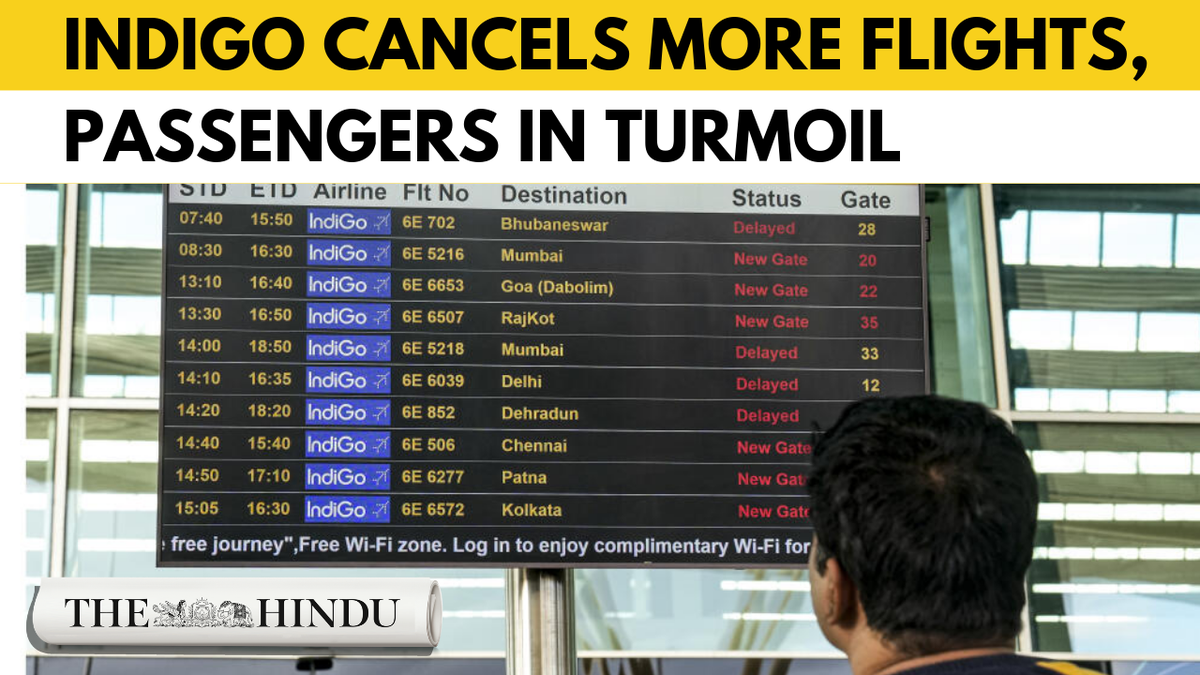 Watch: IndiGo flight cancellations stretch into fourth straight day