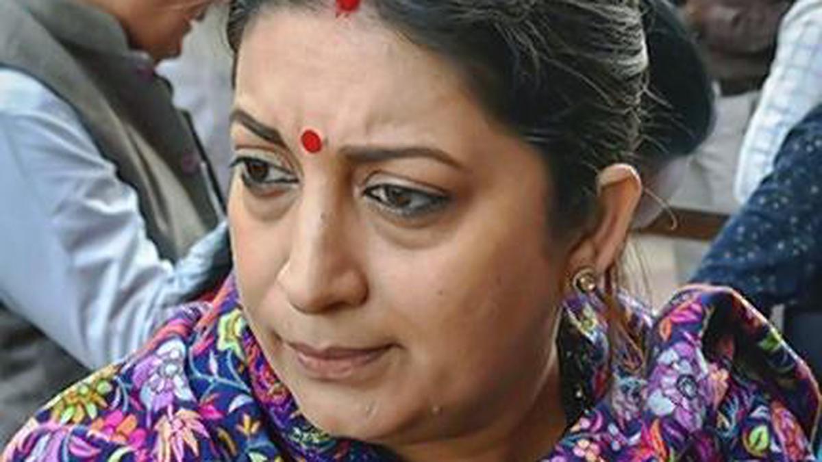 Congress Will Have To Answer How Long Will It Insult Savarkar Says Smriti Irani The Hindu 9349