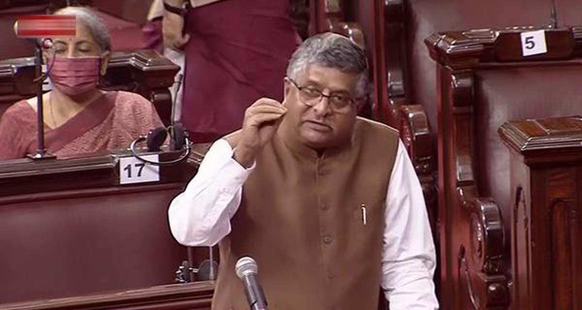Parliament proceedings | government welcomes dissent on social media, says ravi shankar prasad