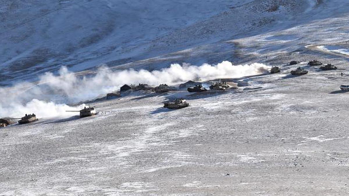 Chinese troops start clearing from Finger 4 heights at Pangong Tso