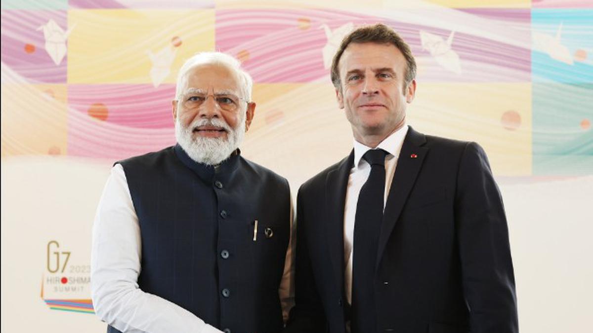 PM Modi, French President Macron discuss entire gamut of bilateral ties