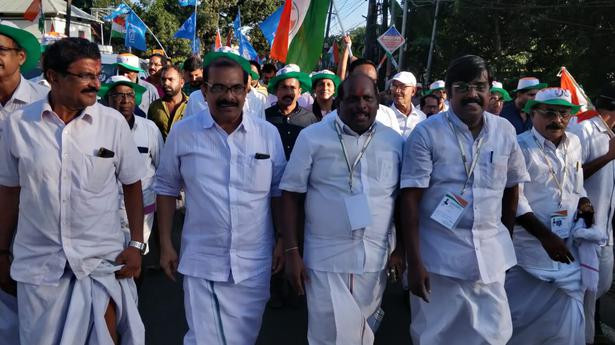 Congress leaders join Rahul-led yatra