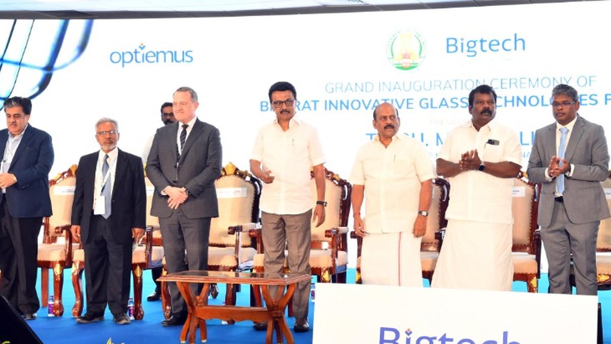 T.N. CM Stalin inaugurates Bigtech’s Gorilla Glass manufacturing unit near Chennai