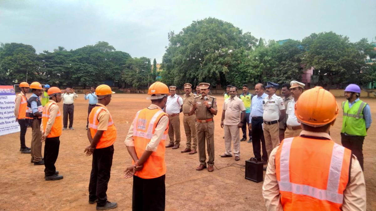 Police launch special training drive for traffic marshals to held ease congestion on Chennai roads