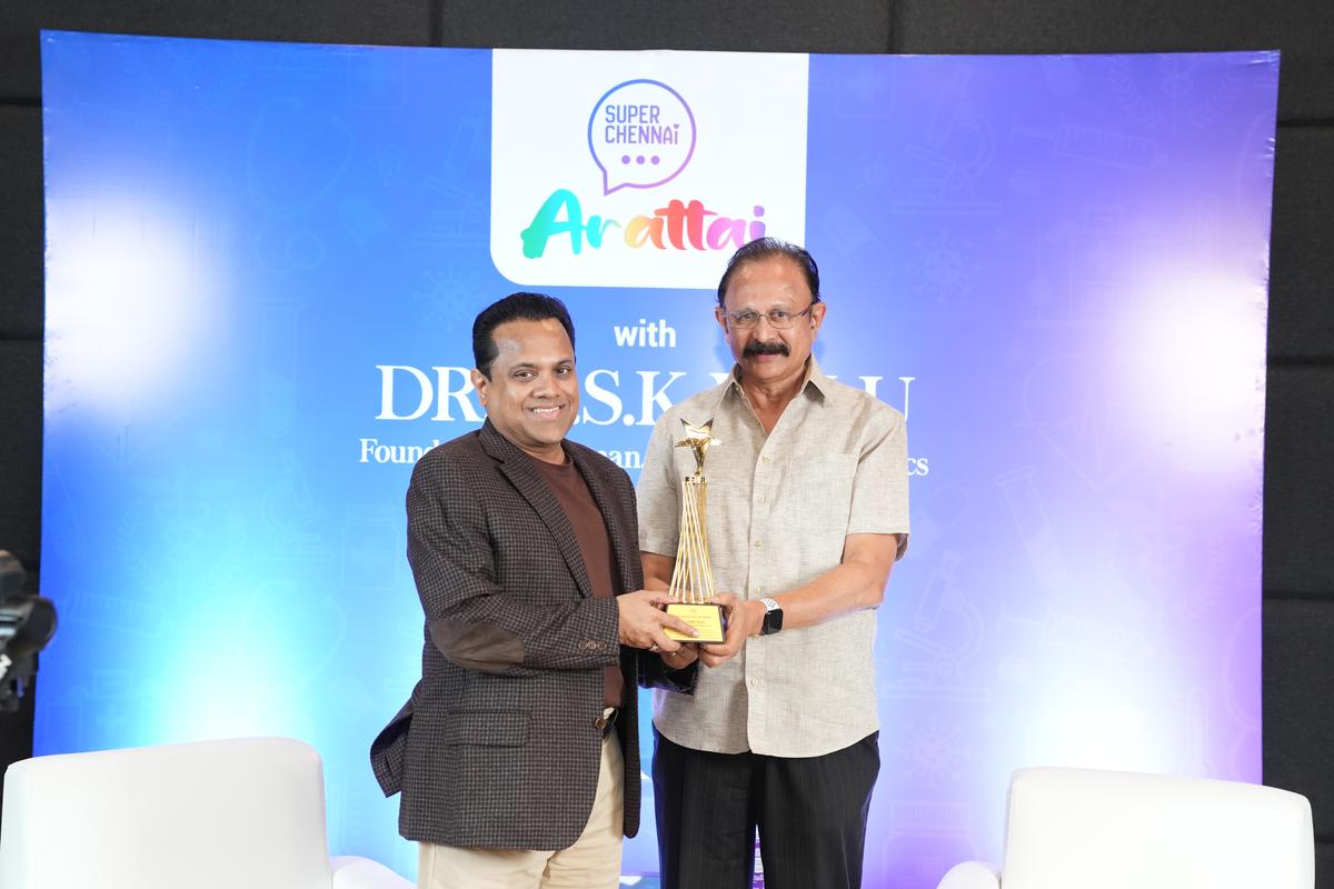thehindu.com - The Hindu Bureau - Neuberg Diagnostics founder honoured by Super Chennai