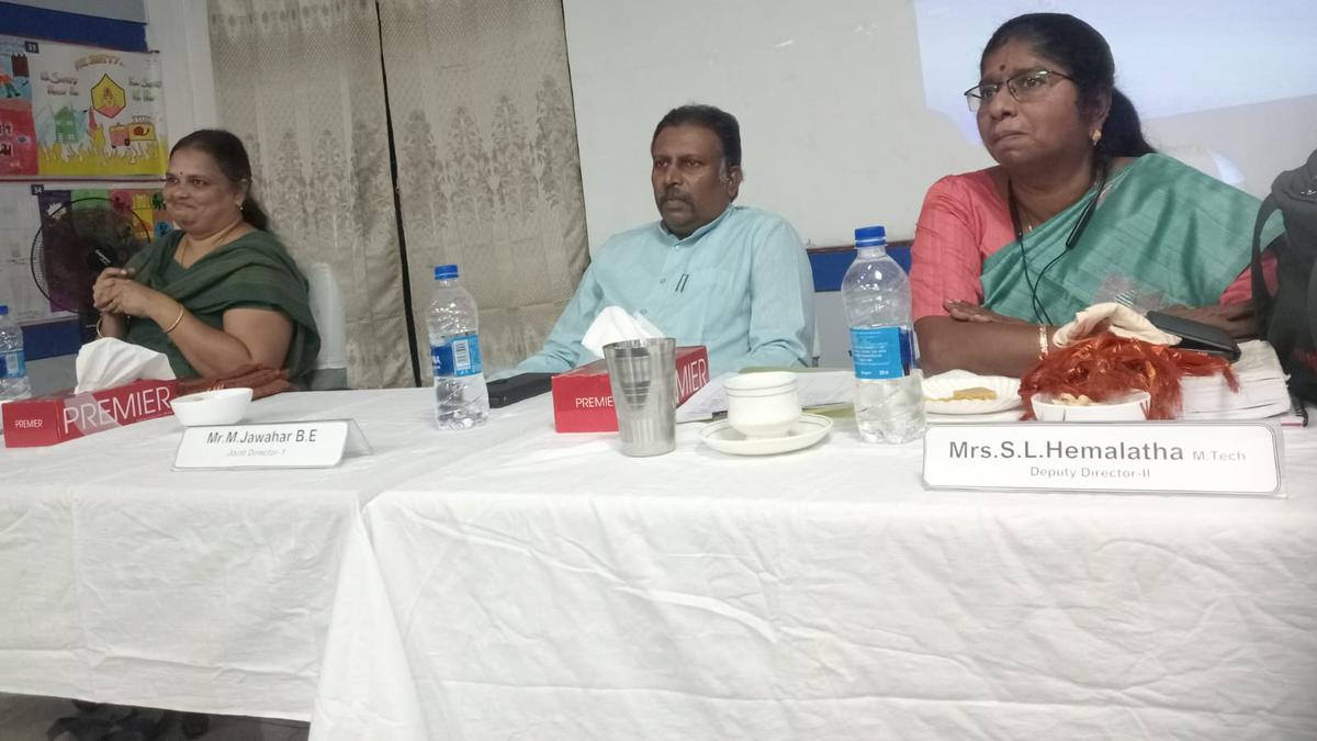 SIPCOT Industrial Estate holds awareness meeting on safety