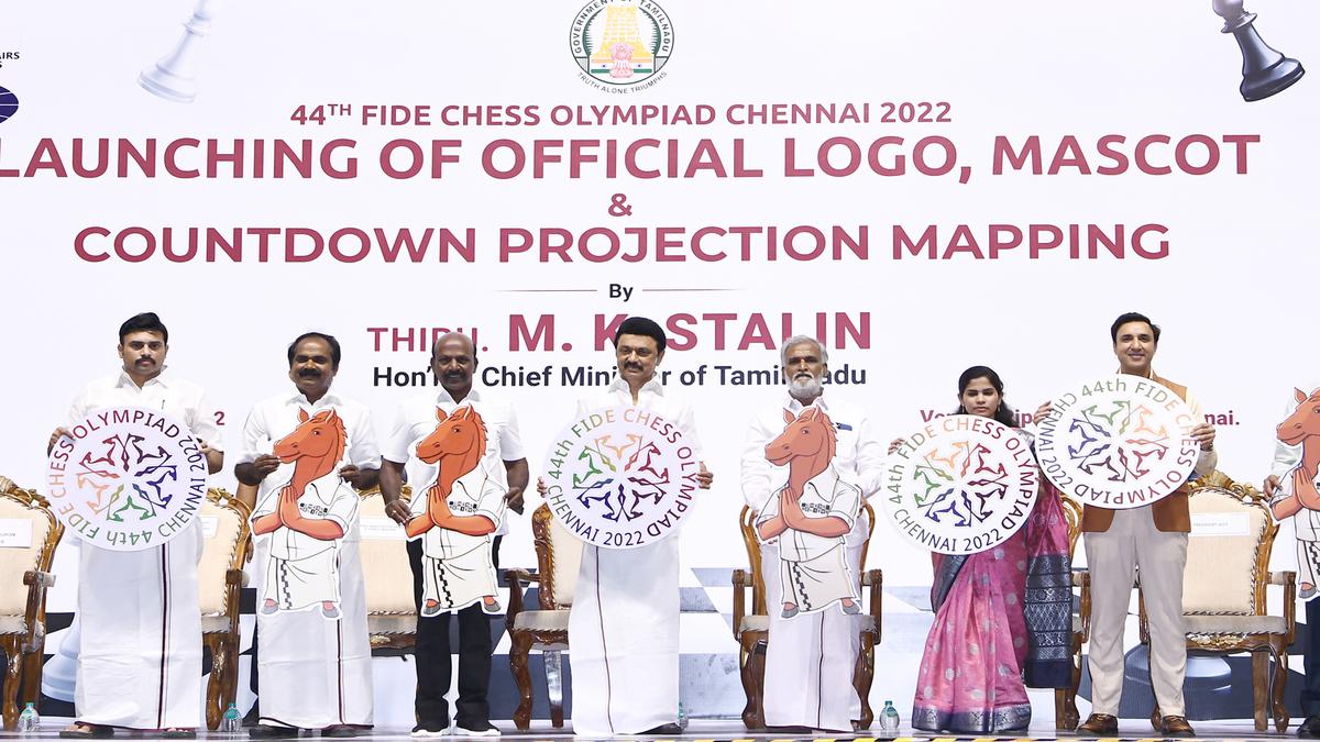 Tamil Nadu CM launches logo, mascot of 44th Chess Olympiad