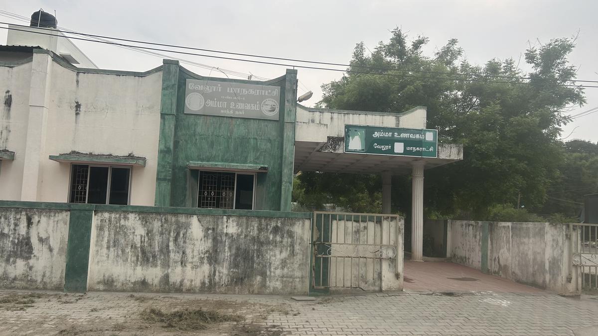 Vellore Corporation to float tenders for complete overhaul of Amma Canteens