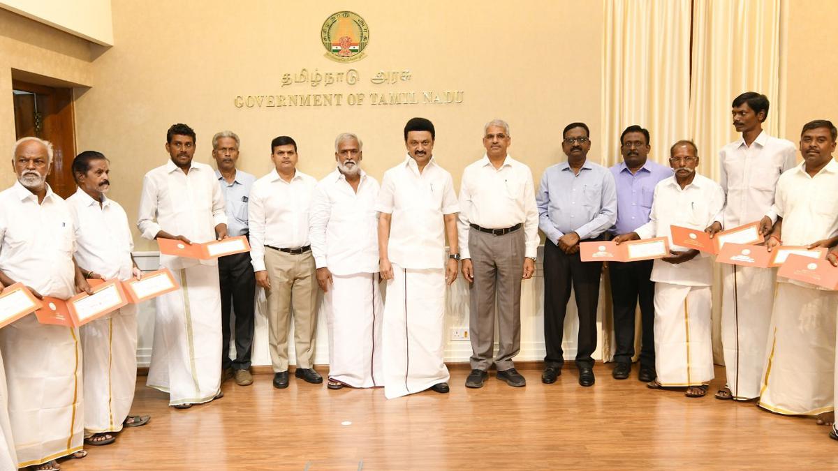 Stalin hands over cheques for renovation of 2,500 temples in Adi Dravidar habitations and rural areas