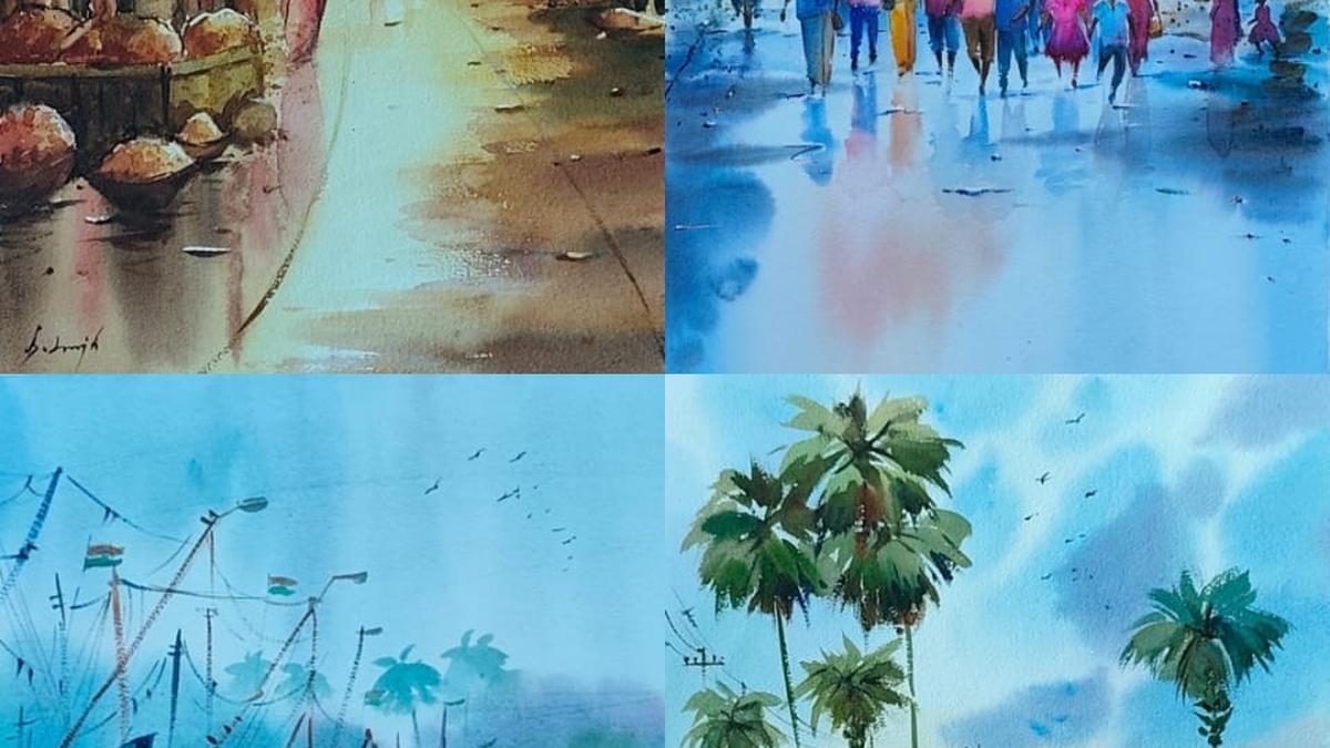 Illustrating aspects of everyday life with watercolour