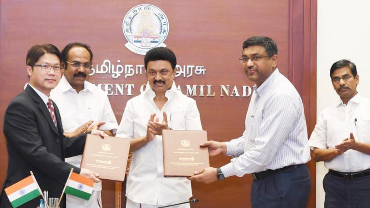 Tamil Nadu clinches deal with Taiwan footwear company, signs MoU worth ₹2,302 crore