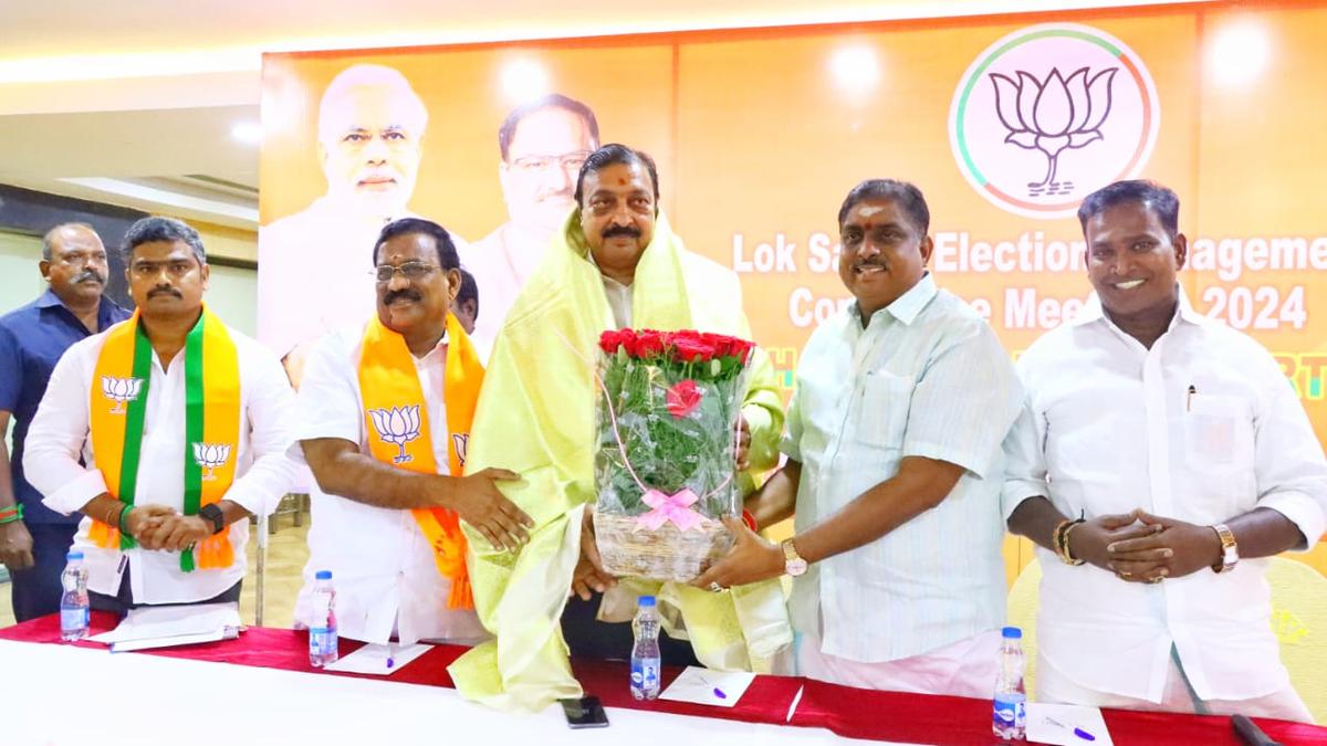 BJP holds Lok Sabha election review meeting in Puducherry