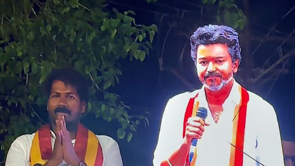 Tamil Nadu election 2026: Vijay’s hologram makes its way into campaign to impress Kumbakonam voters