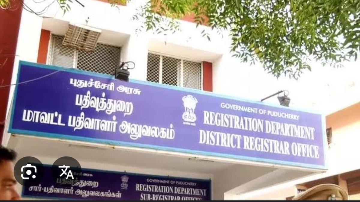 Sub-Registrar faces suspension following graft charges in Puducherry