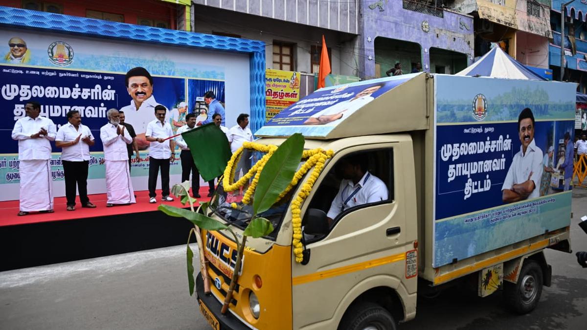 CM Stalin launches Thayumanavar scheme in Tamil Nadu to deliver ration products at doorsteps of elderly, disabled