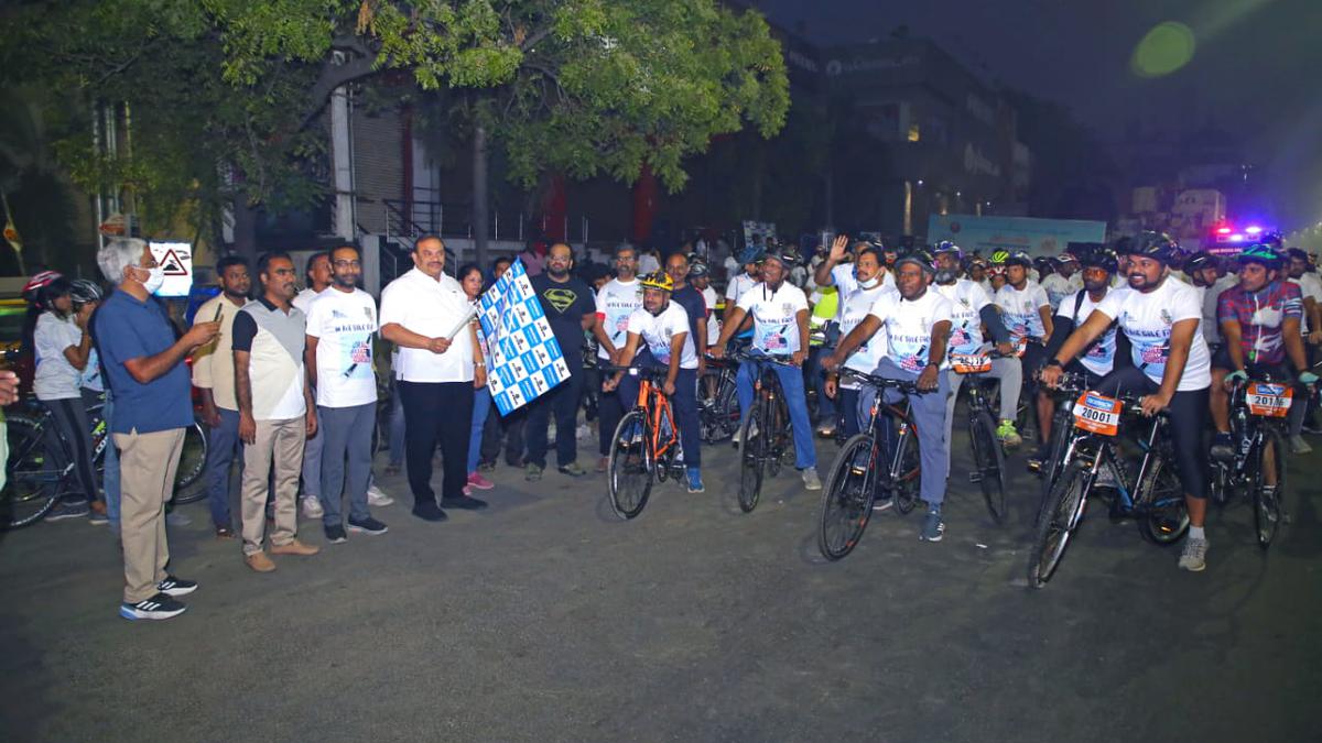 Cycle rally on road safety held in Tamil Nadu and Puducherry