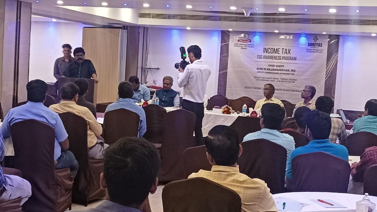 Awareness programme on TDS held for I-T deductors of business sectors