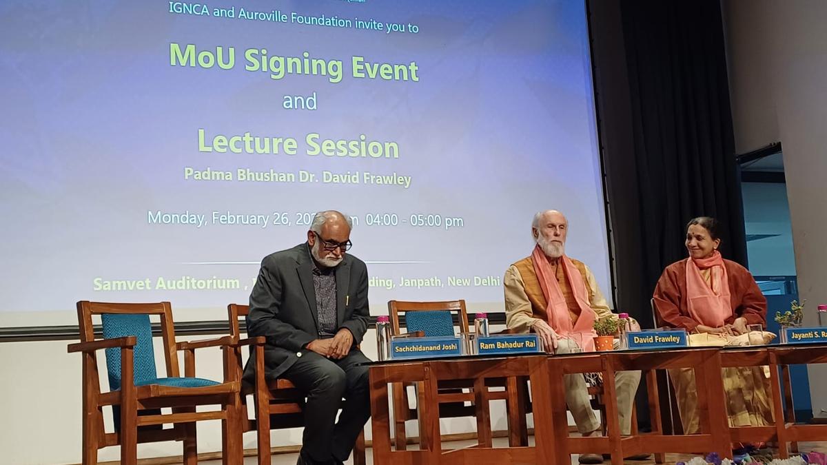 Auroville signs MoU with IGNCA to foster cross-cultural understanding and promote artistic exchanges