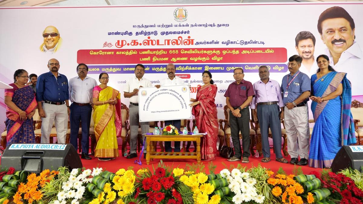 T.N. govt launches portal for foreign medical graduates to check vacant internships