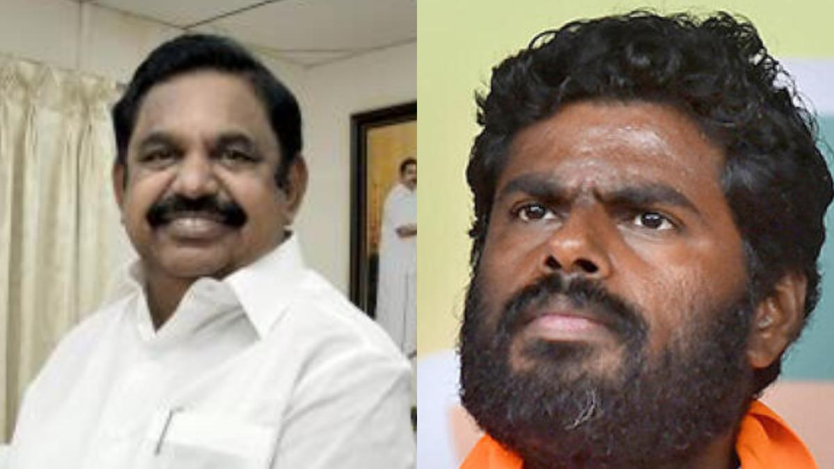 Jaffer Sadiq case | Tamil Nadu government files defamation against Edappadi Palaniswami, Annamalai for comments against CM Stalin