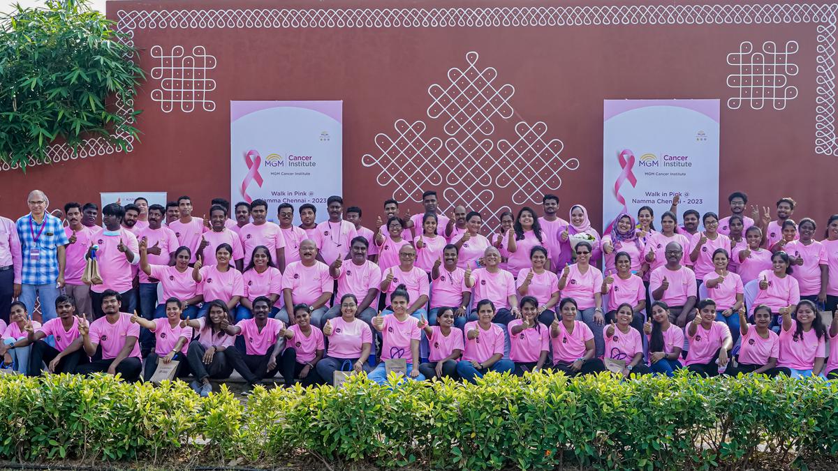 Walkathon held for breast cancer awareness