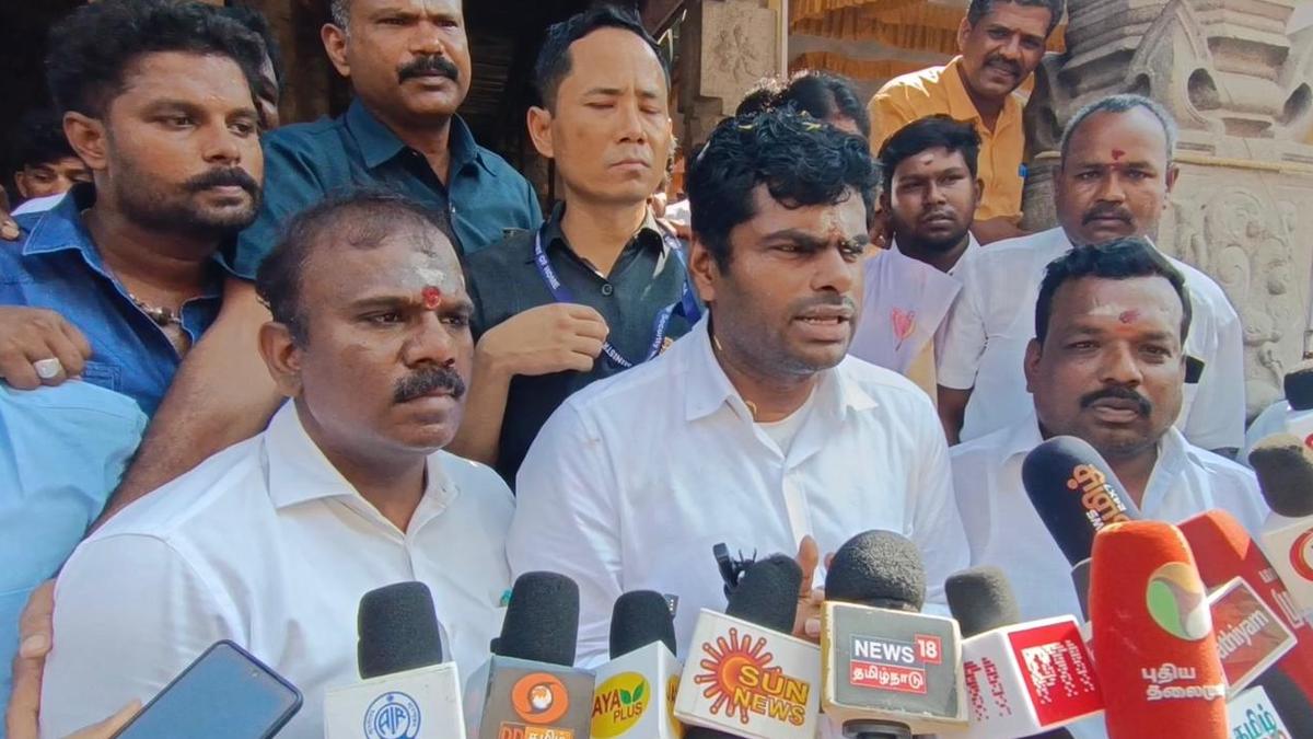 President Murmu’s reference to Supreme Court falls within her Constitutional rights: Annamalai