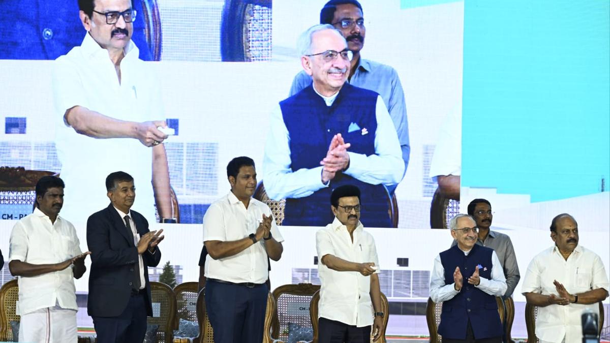 T.N. CM Stalin inaugurates Godrej manufacturing facility in Chengalpattu