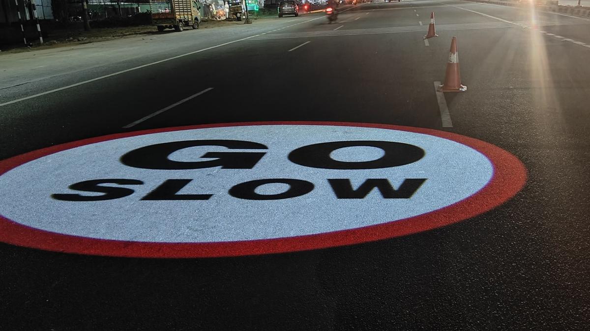 Automated signages at black spots on Chennai-Bengaluru highway to prevent accidents