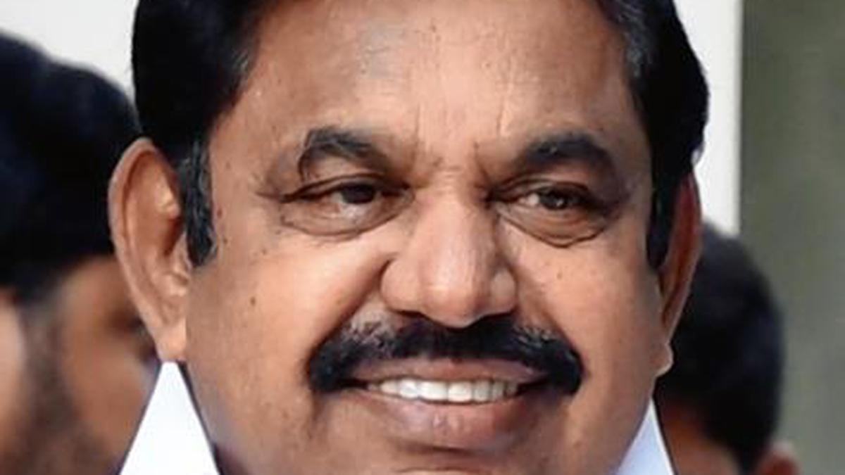 AIADMK Backs Palaniswami As CM Candidate: Minister - The Hindu