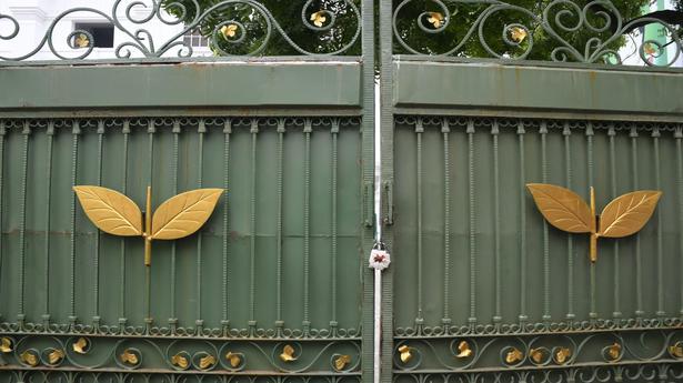 When AIADMK headquarters was sealed twice in the past