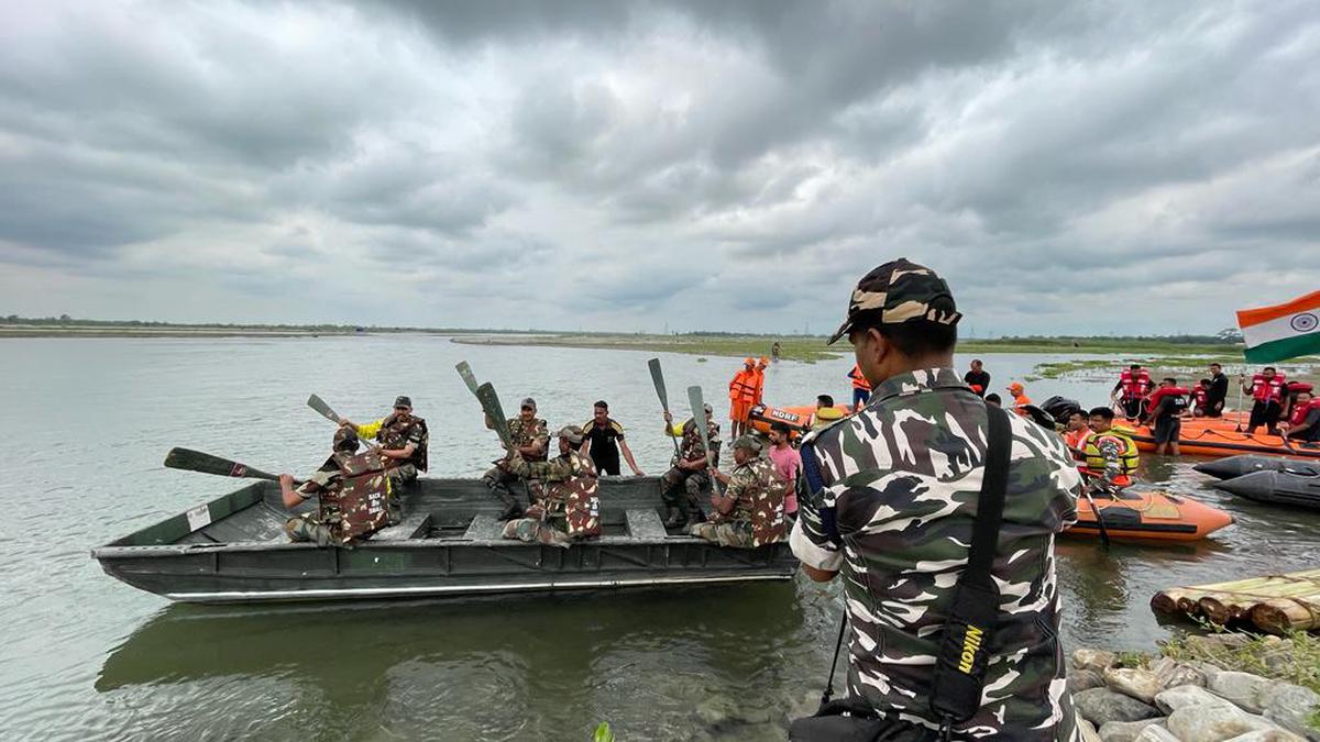 Army organises joint flood relief exercise in Assam