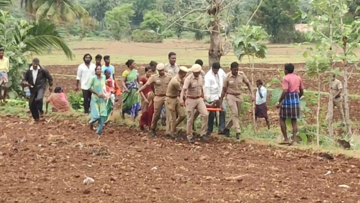 Two women jump into farm well during protest against dump yard at tribal hamlet near Tiruvannamalai