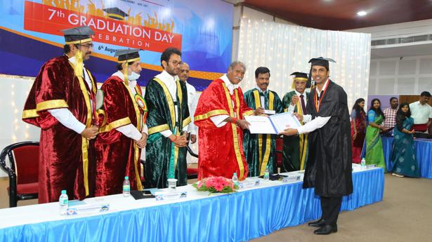 Medicos presented degrees, gold medals