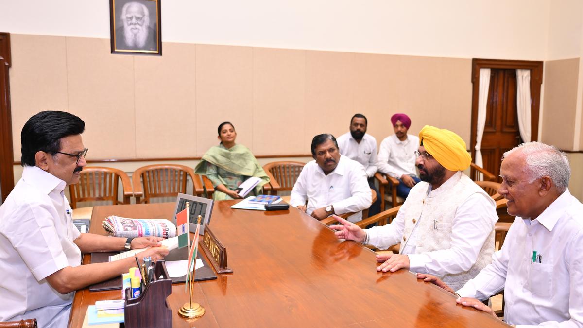 Ministers from Punjab call on T.N. CM Stalin