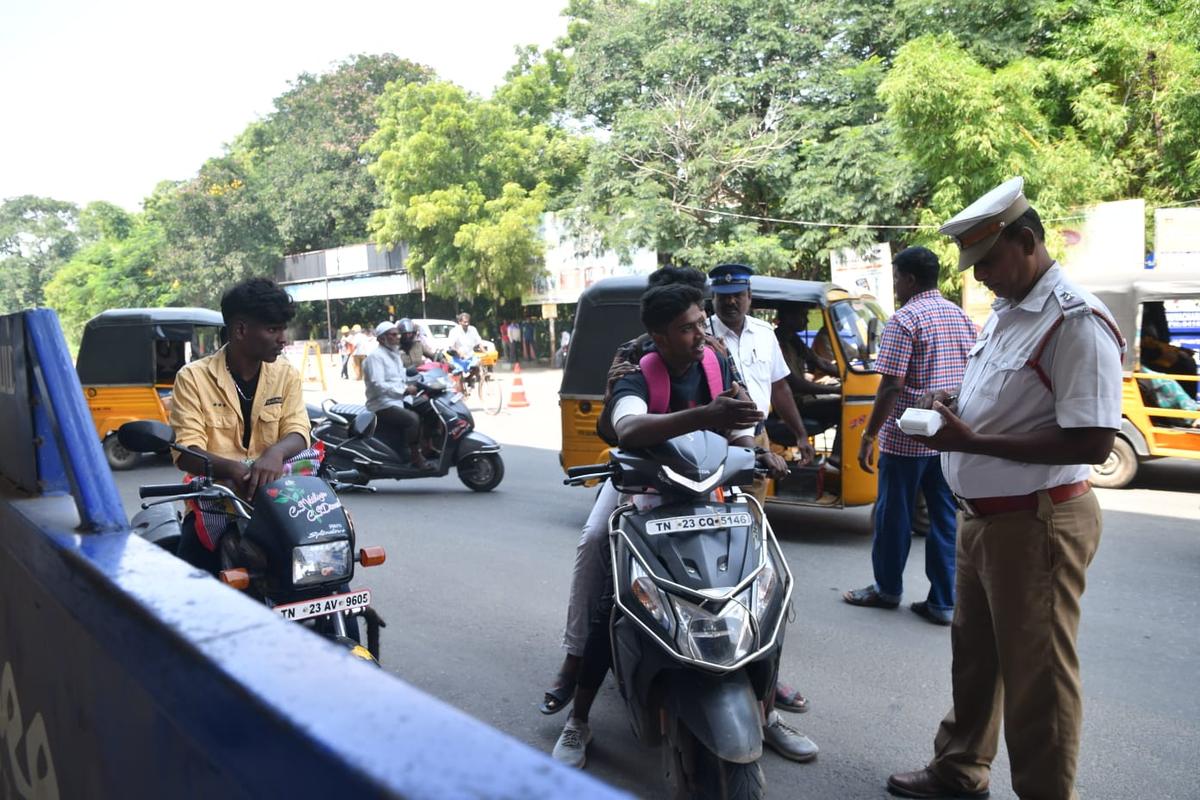 Revised fines for traffic violations in Vellore, nearby places to be delayed