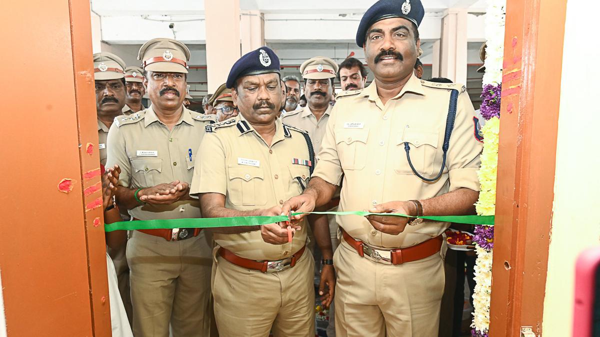 Permanent police outpost comes up at new bus terminus in Vellore