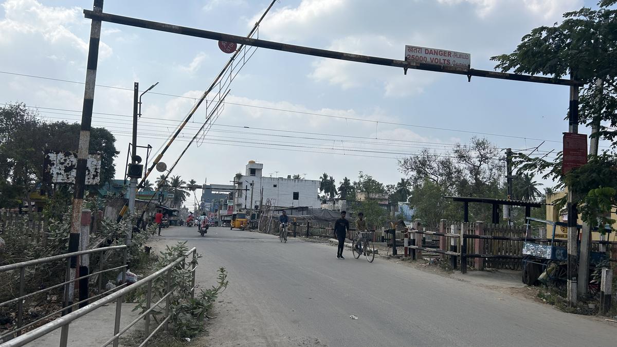 Work begins on foot-over-bridge near Vellore Cantonment railway station