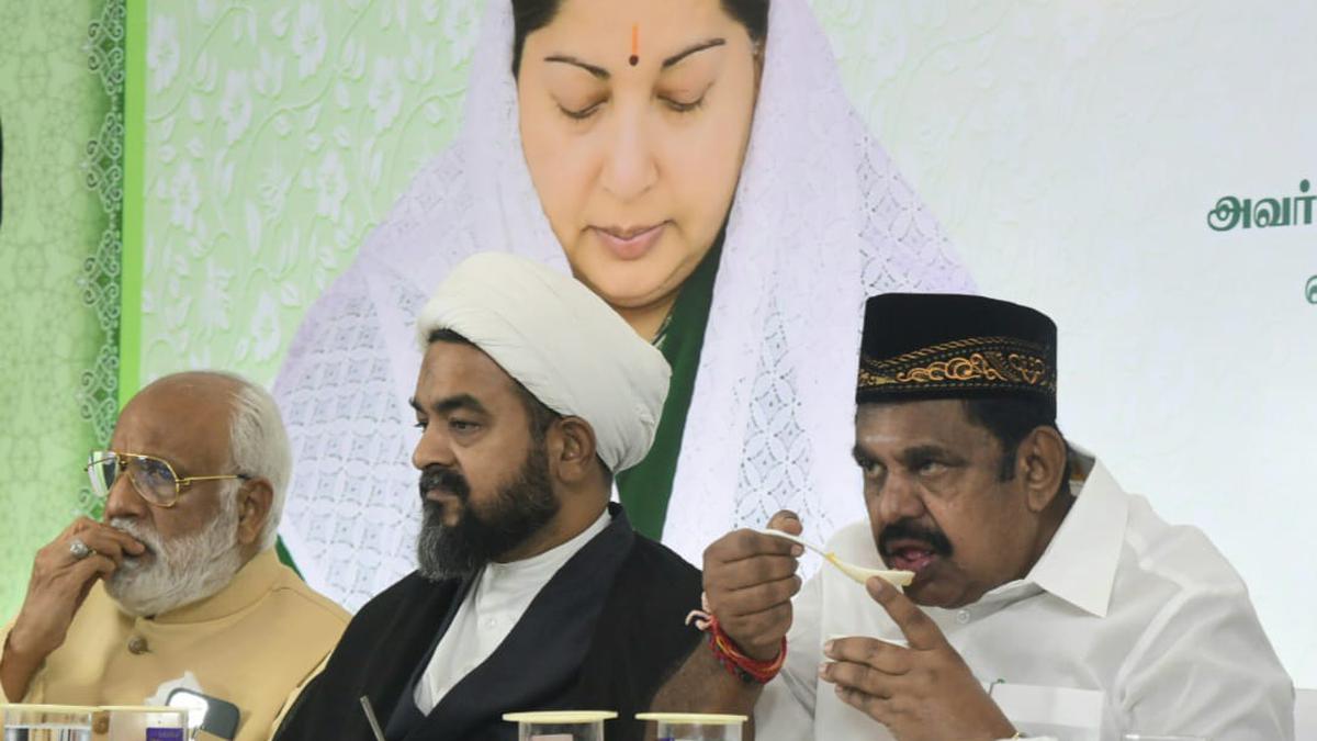 AIADMK will remain the custodian of Muslims: Palaniswami