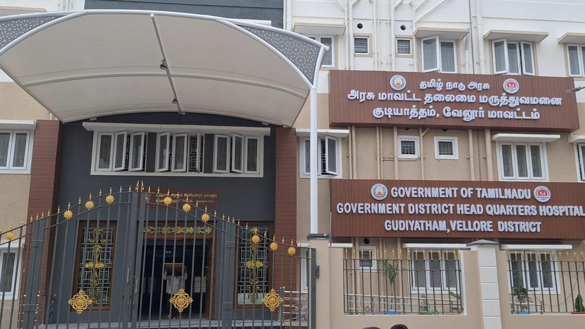 Minister Duraimurugan to inaugurate district headquarters hospital in Gudiyatham on January 26